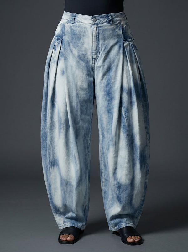 The Voluminous Tie-Dye Trouser