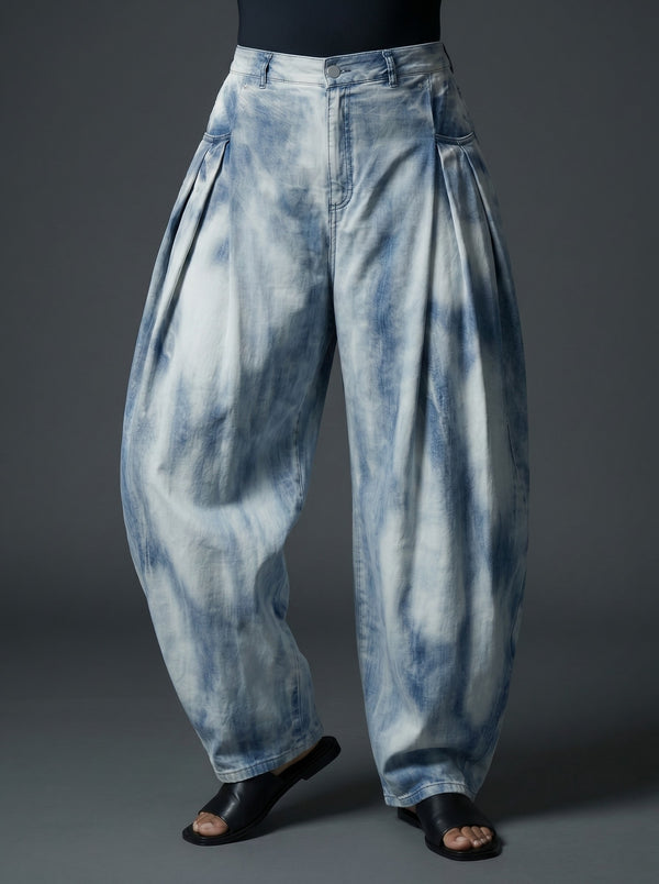 The Voluminous Tie-Dye Trouser