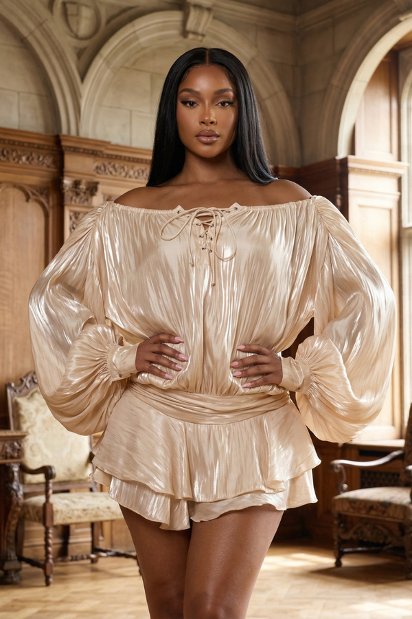 Champagne Dream Romper